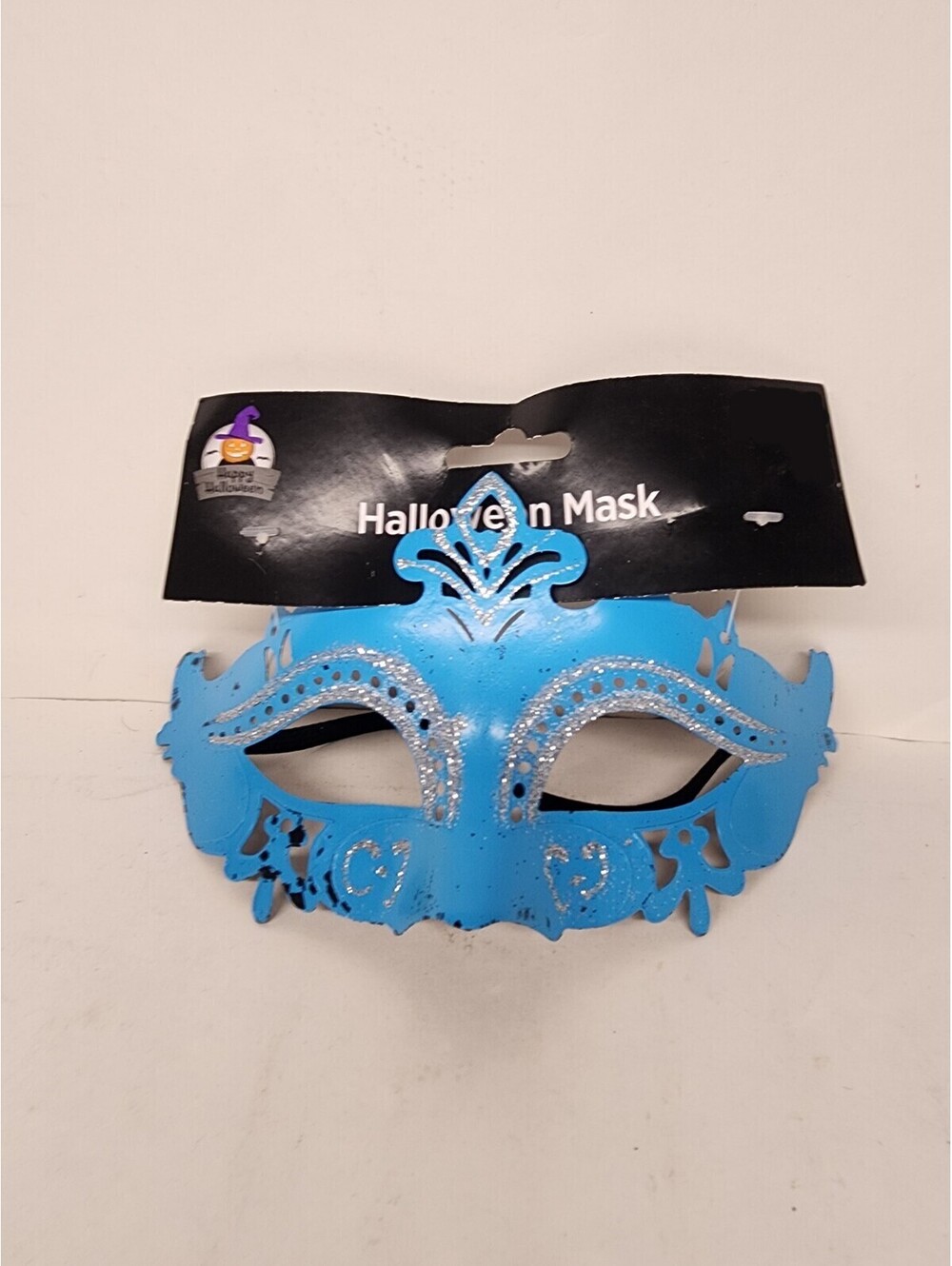 Masquerade Mask Venetian/Party/Mardi Gras/Halloween Costume - Blue/Black - NEW